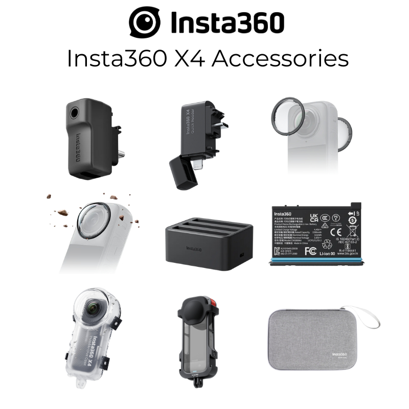 Insta360 X4 Accessories รวมอุปกรณ์ รับประกัน 1 ปี