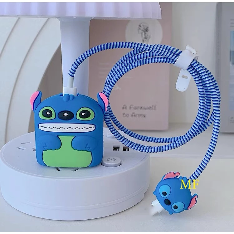 【ส่งจากไทย 18w/20w】เคส สำหรับ ไอโฟน Apple Power Adapter 18W/20W สายชาร์จ ลายการ์ตูนน่ารัก  Cable Bite ตัวถนอมสายชาร์จ thumbnail 10