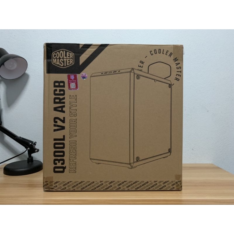 COOLER MASTER Q300L V2 TEMPERRED GLASS