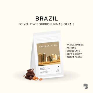 เมล็ดกาแฟ คั่วกลาง - Brazil FC Yellow Bourbon Minas Gerais