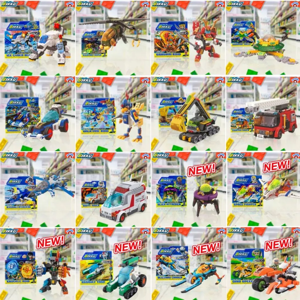 ตัวต่อ BIKKU ชุดเพาเวอร์รอยด์ thumbnail 3