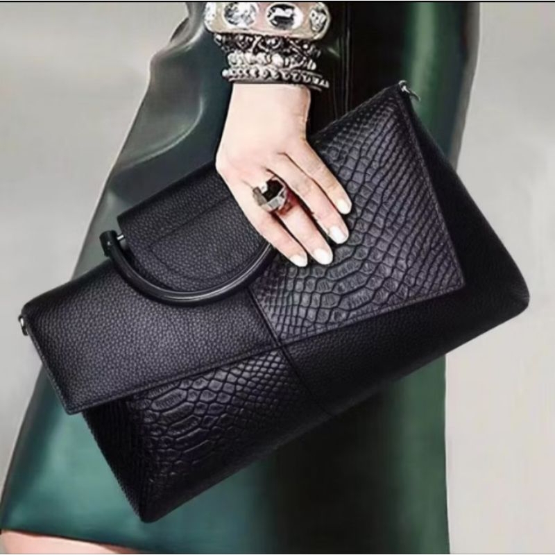 I016พร้อมจัดส่ง( )กระเป๋าถือสไตล์เกาหลี แฟชั่น กระเป๋าผู้หญิง