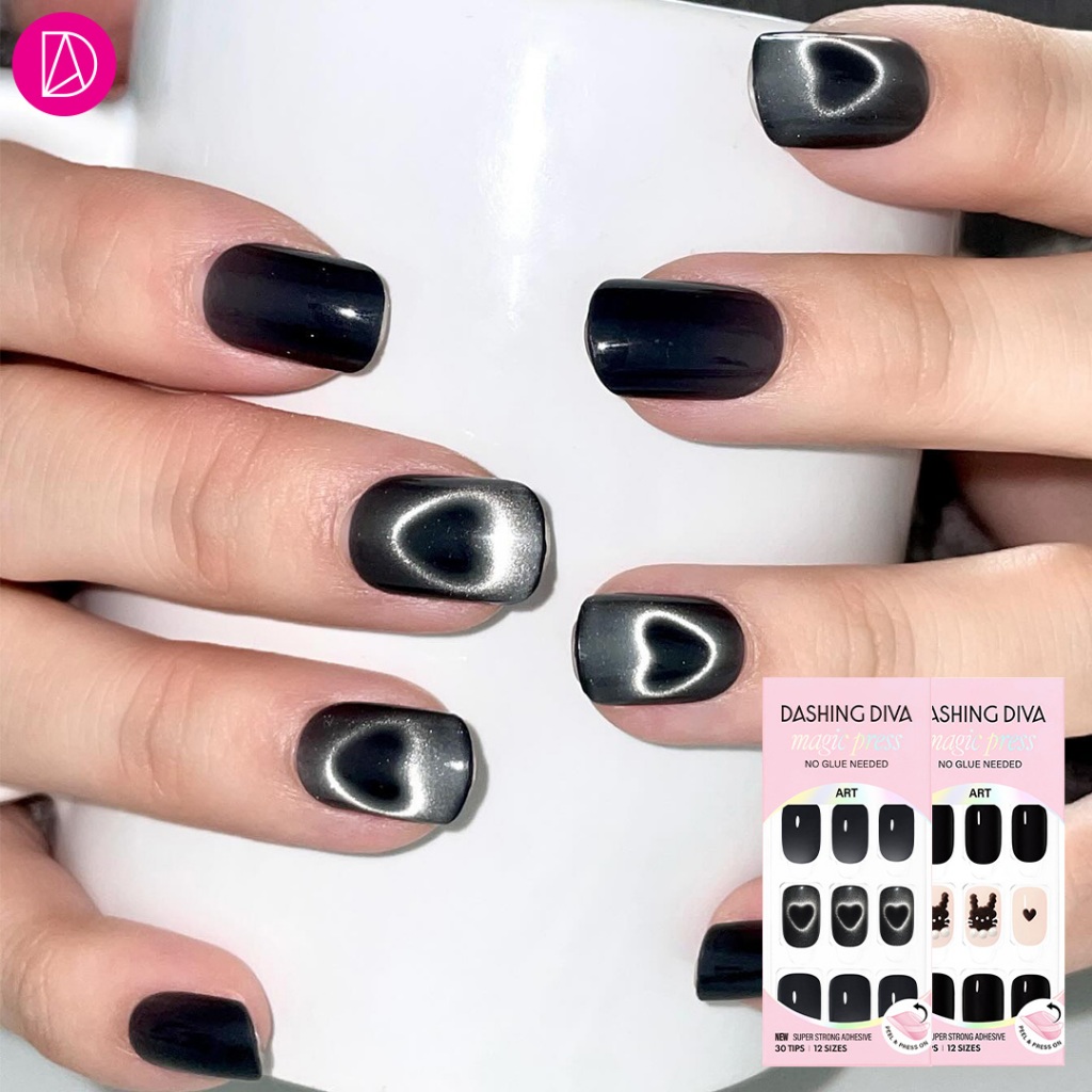 Dashing Diva เล็บปลอม ทรงปลายโค้งมน รุ่น MDR4F013RR-MDR4S079RR จำนวน 1 กล่องมี 30 เล็บ