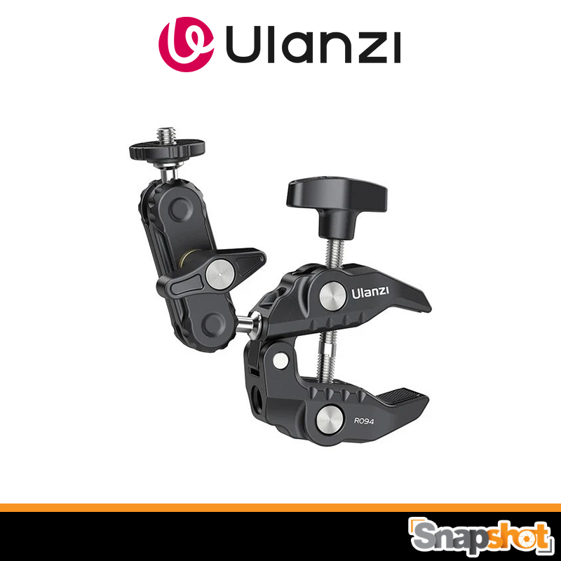 Ulanzi R094 clamp (2638) Multi-Functional Super Clamp Mount อาร์มแคลมป์อะลูมิเนียม