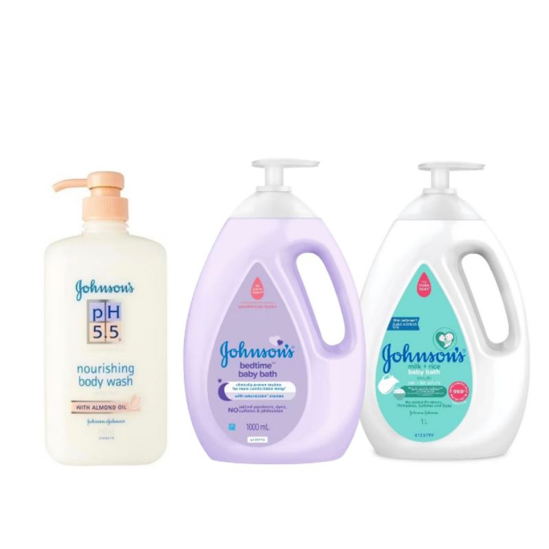 จอห์นสัน ครีมอาบน้ำ ครีมอาบน้ำเด็ก บอดี้ วอช 1ลิตร  JohnsonBody Johnson’s BodyWash 1000ml.