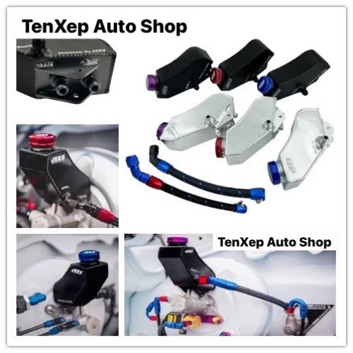 กระปุกน้ำมันเบรค D-MAX ถังน้ำมันเบรค พร้อมสายน้ำมันครัชใส่ได้ปี12-19