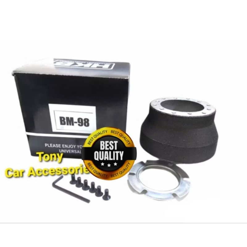คอพวงมาลัยแต่ง BM-98 สำหรับรถรุ่น E36 ซีรีส์ 3 (มี AIRBAG),318i, 325i, E34 ซีรีส์ 5 (มี AIRBAG)