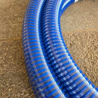 สายดูดน้ำ ท่อดูดน้ำ ขนาด 3นิ้ว ยาว 6 เมตร , 8 เมตร ,12 เมตร PVC คุณภาพดี พร้อมใช้