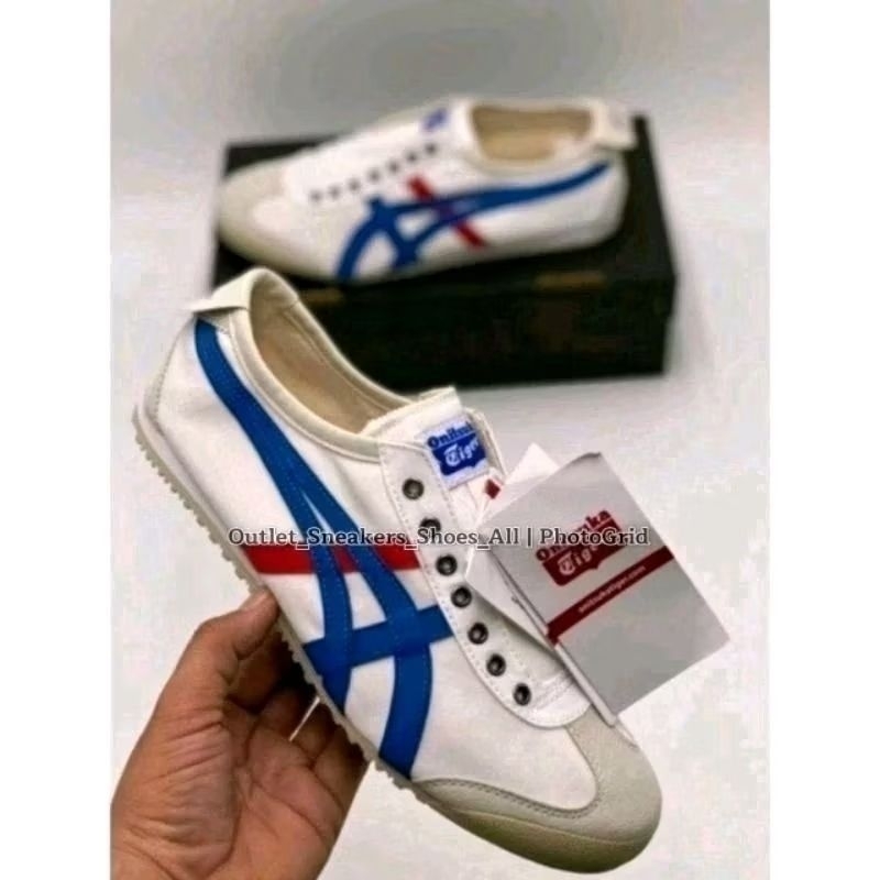 รองเท้า Onitsuka ไทเกอร์ Mexico 66 Slip On ใส่ได้ทั้ง ชาย หญิง [ ของแท้💯 พร้อมส่ง ]
