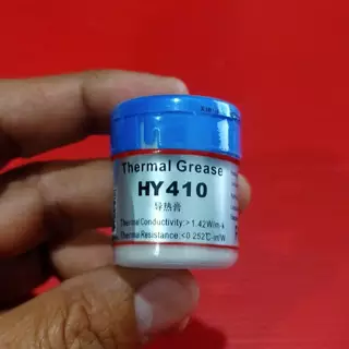 จารบี ซิลิโคน ระบายความร้อน ฮีตซิงค์ นําความร้อนได้ดี Silicone Thermal grease Thermal paste #HY410-Halnziye (1 กระปุก)