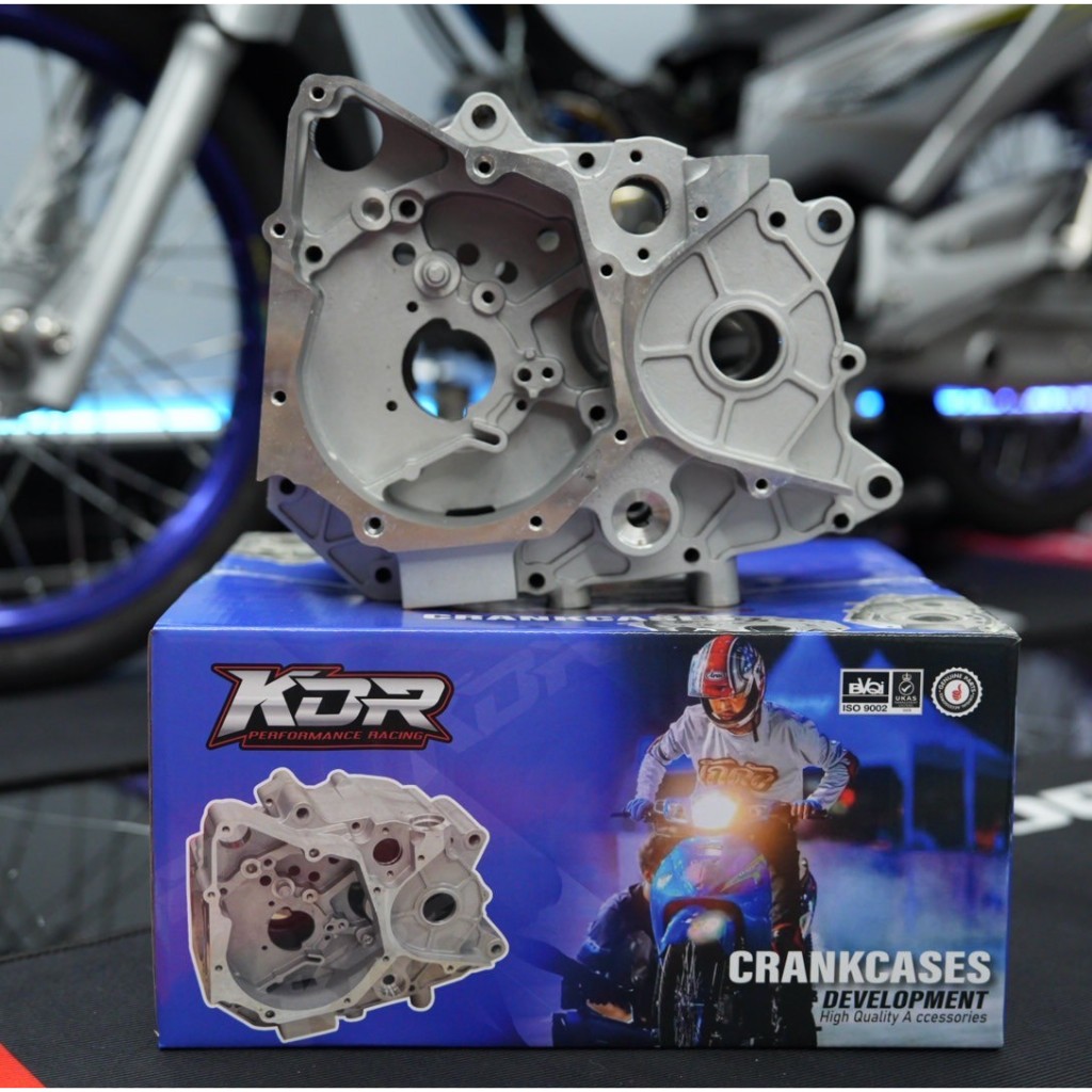 โปร แคร้งKDR งานหล่อความแข็งเท่าแคร้งcnc สตาร์ทมือพร้อมทางเดินน้ำครบ Wave125
