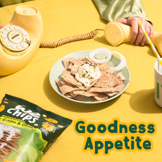 We Chips ขนมโฮลเกรน 100% จากข้าวโอ๊ต โฮลวีต แผ่นบางกรอบ ไขมันน้อย ให้โปรตีน และ ไฟเบอร์