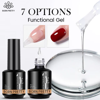 Born Pretty ท็อปเงา ท็อปด้าน เบส รับเบอร์เบส ขนาด 15ml สินค้าพร้อมส่ง