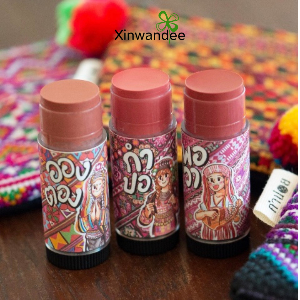 คำน่อย สีผึ่งอองตอง สีผึ้งกำปอ สีผึ้งพอวา (3.5 กรัม แบบแท่ง)