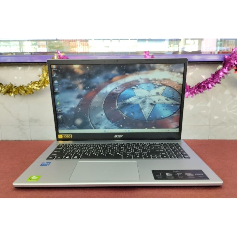 โน้ตบุ๊ค Acer Aspire 3 A315-59-54S1 i5 Gen12 ประกันศูนย์ 5 เดือน บางพลี สมุทรปราการ