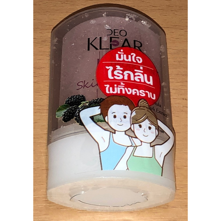 DEOKLEAR Mineral Deodorant Stick สูตร Skin Health  DEO KLEAR ดีโอเคลียร์