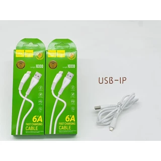 สาย ชาร์จUSB ชาร์จเร็ว 6A A2-02 สายชาร์จ Micro /TC สายยาว 1เมตร แบบ USB FASTER CHARGING ของแท้