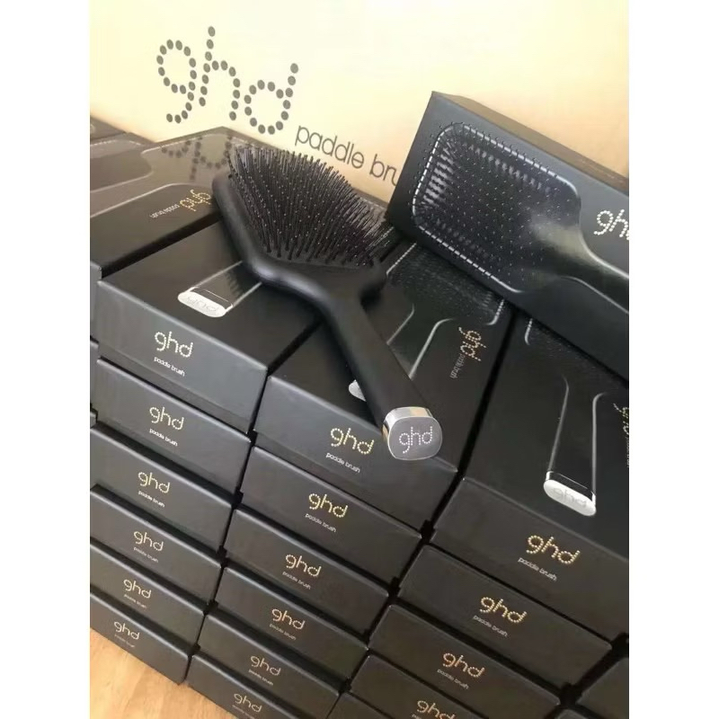 **พร้อมส่งจากไทย+** Ghd good hair day หวีแปรงอังกฤษ แปรงหวีผมตรงนวดหนังศรีษะ(มีกล่องเก็บหวี)
