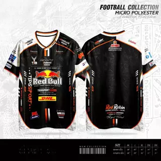 เสื้อยืด FOOTBALL Red Bull new เสื้อกีฬา ผ้าไมโครมันพรีเมี่ยมเกรดA