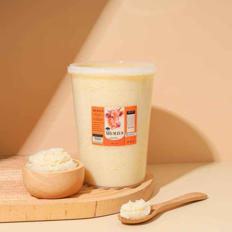 น้ำมันวัว ไขมันวัวฮาลาล 100% Grass fed Beef Tallow HALAL 1 Kg. Gluten Free,Seed oil Free,Keto,Low Carb,Paleo