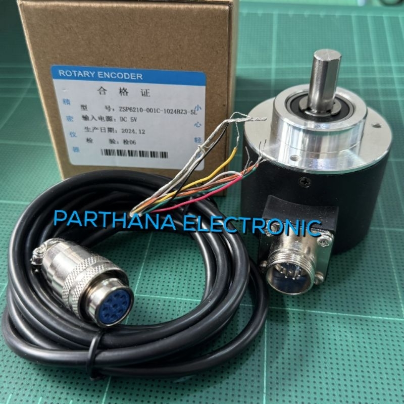 ZSP6210-001C-1024BZ3-5L Rotary Encoder สินค้าพรีออเดอร์