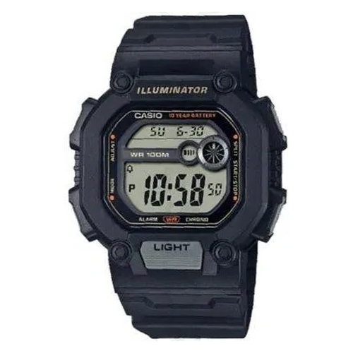 CASIO นาฬิกาข้อมือผู้ชาย สายเรซิ่น รุ่น W-737,W-737H,W-737HX,W-737HX-1A