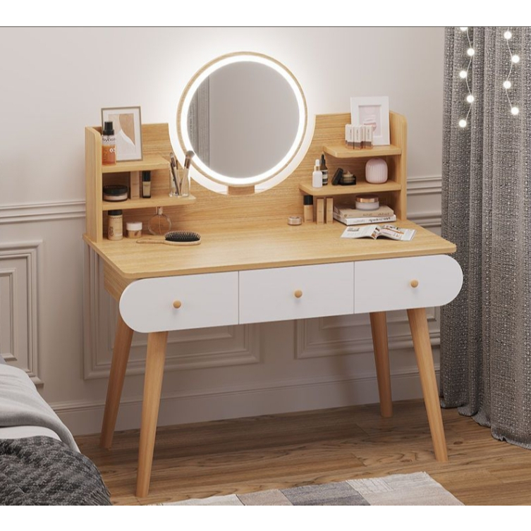 furnituredirect โต๊ะเครื่องแป้ง(สั่งซื้อผ่านไลฟ์ได้เลย) โต๊ะอเนกประสงค์ รุ่น  xu 602 s 806
