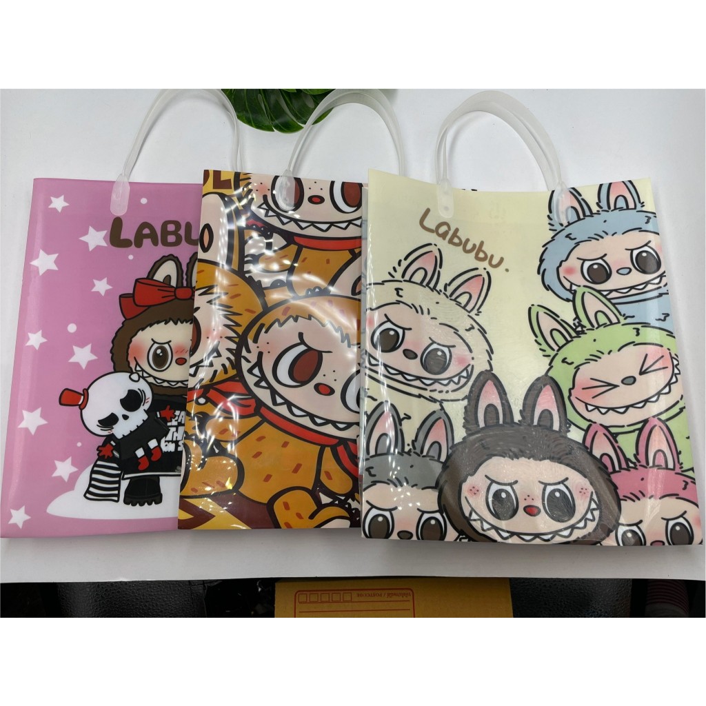 พร้อมส่ง กระเป๋าถือ ลายการ์ตูน ถุงหิวช้อปปิ้ง น่ารักๆ