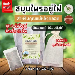 สมุนไพรอยู่ไฟ【ชุด 12 วัน】สมุนไพรอบตัว สูตรคุณแม่หลังคลอด พุงยุบ ลดไว ลดน้ำหนัก กระตุ้นน้ำนม