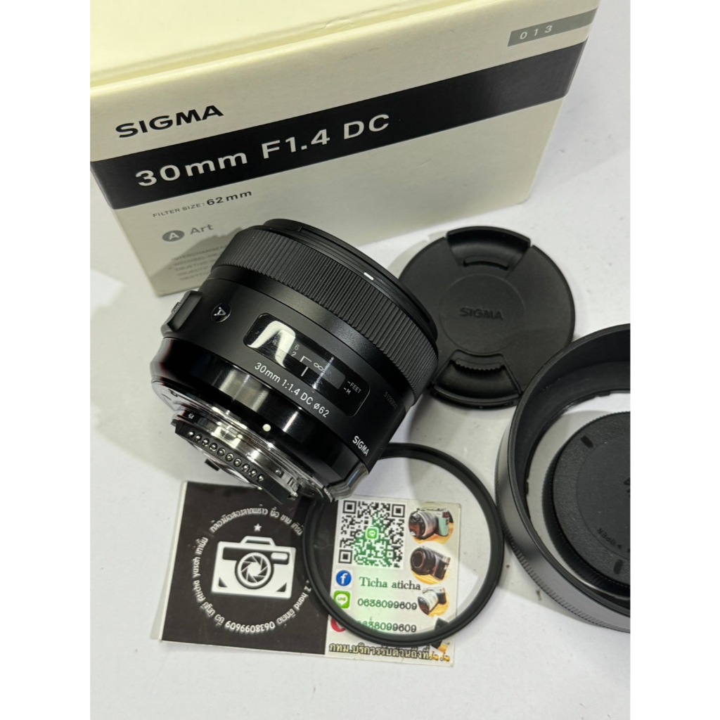 เลนส์ฟิก lens sigma for nikon  30 f1.4