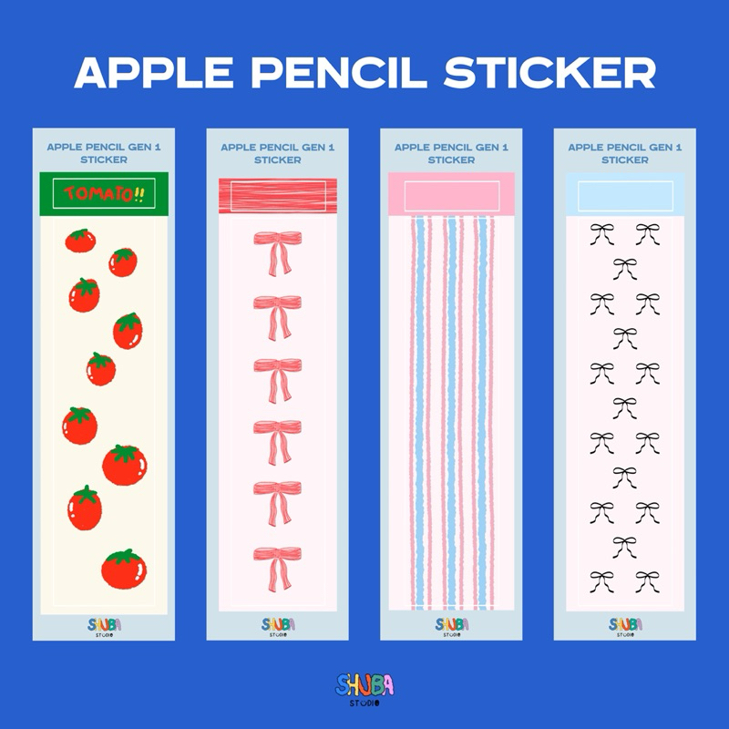 Apple Pencil Sticker | สติกเกอร์ติดApple pencil
