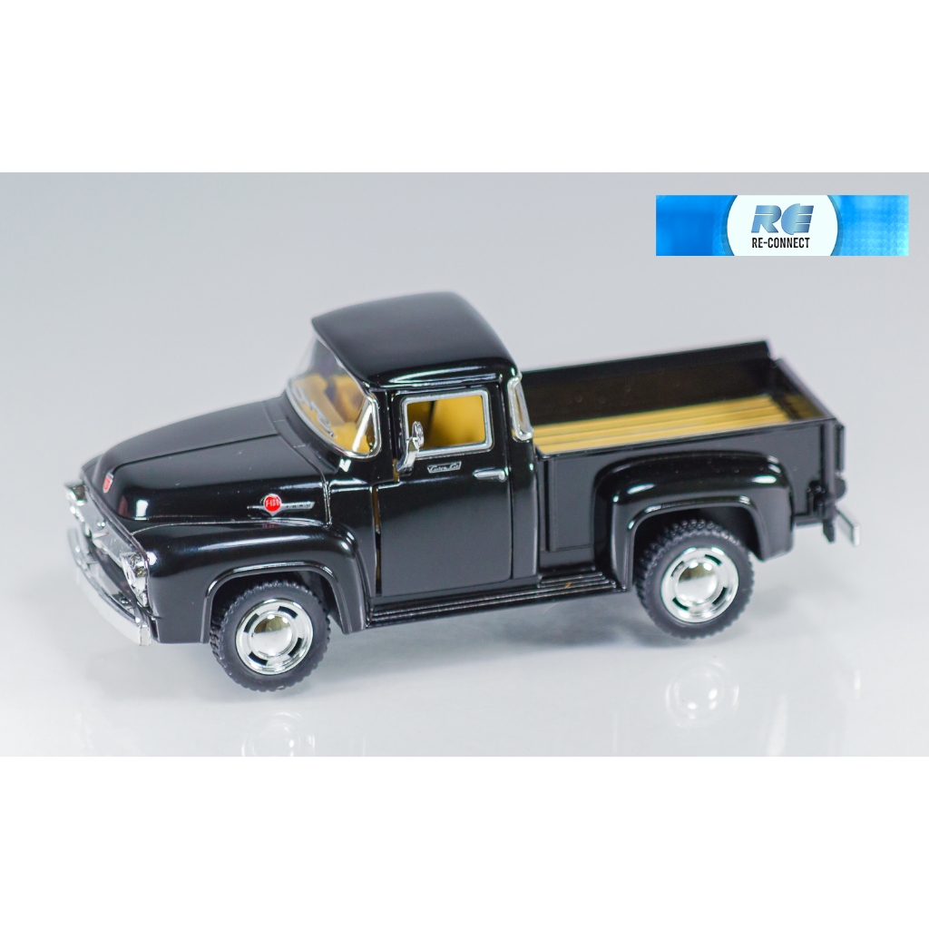 โมเดลรถกระบะ โบราณ รถบรรทุก ฟอร์ด ปิคอัพ ของเล่น สะสม KINSMART 1:38 1956 Ford F-100 Pickup Diecast Classic Model Toy Car