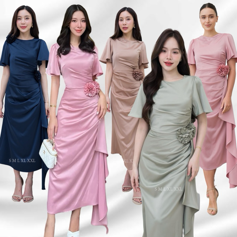 ชุดเดรสออกงานเครบซาติน-307