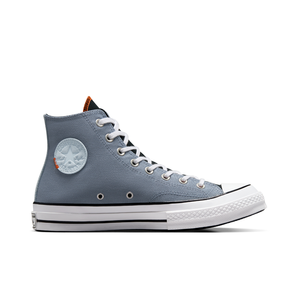 CONVERSE รองเท้า CHUCK 70 VINTAGE ATHLETIC HI BLACK/GREY ผู้ชาย A06769CM_H3BKGY
