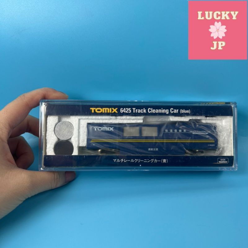 TOMIX N Gauge Multi-Rail Cleaning Car Blue 6425 Model Train Accessories