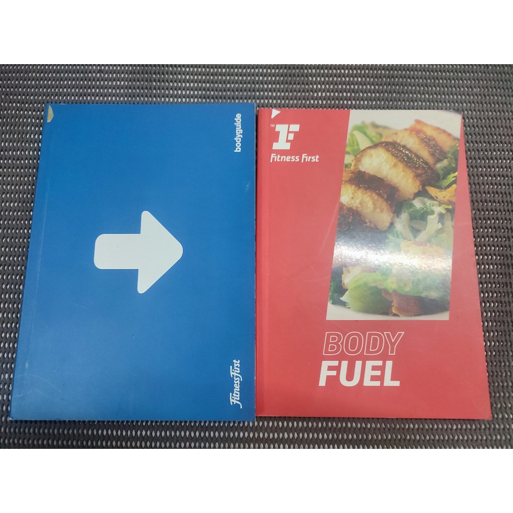 หนังสือ Body Guide + Body Fuel โดย Fitness First (2 เล่ม)