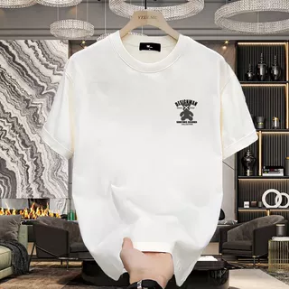 เสื้อยืดแขนสั้น เสื้อยืด ใส่ได้ทั้งชายและหญิง สไตล์อเมริกัน 2 สี
