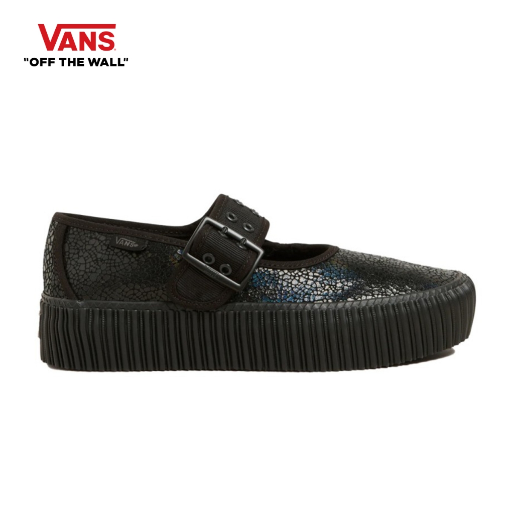 VANS MARY JANE CREEPER  - GRUNGE SPIRIT BLACK รองเท้า แวนส์ แมรี่ เจน ครีพเพอะ