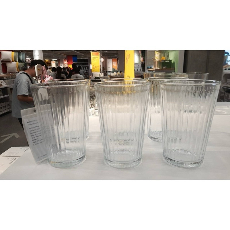 IKEAแท้ VARDAGEN วาร์ดาเกน แก้วน้ำ, แก้วใส, 31  ซล. - รูปที่ 2