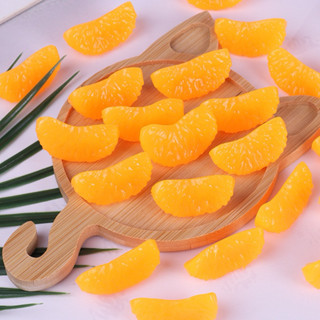 พร้อมส่ง นุ่มนิ่มส้ม กลีบส้มจำลอง บีบเล่นคลายเครียด