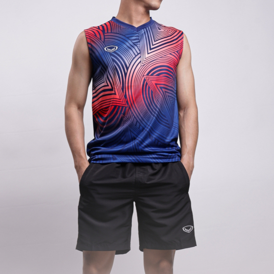 *ของแท้ส่งไว* GRAND SPORT เสื้อกล้าม  เสื้อแขนกุด เสื้อวิ่ง ใส่ได้ทั้งชายหญิง ผ้าไมโครไม่ร้อน ไม่ต้องรีด GS 11000 01495