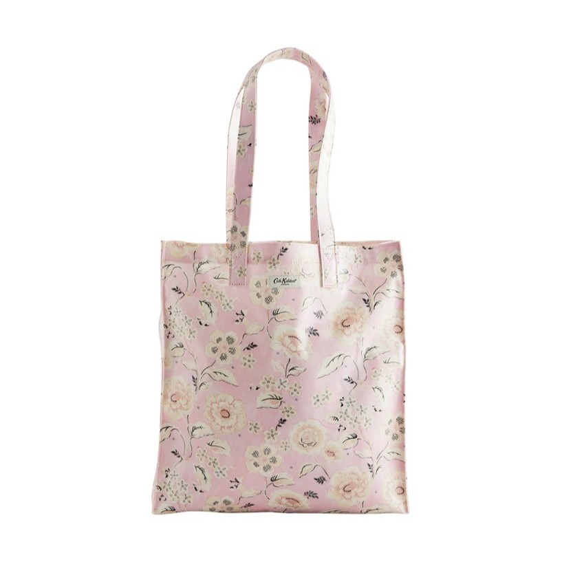Cath Kidston Large Bookbag Decorated Floral Pink