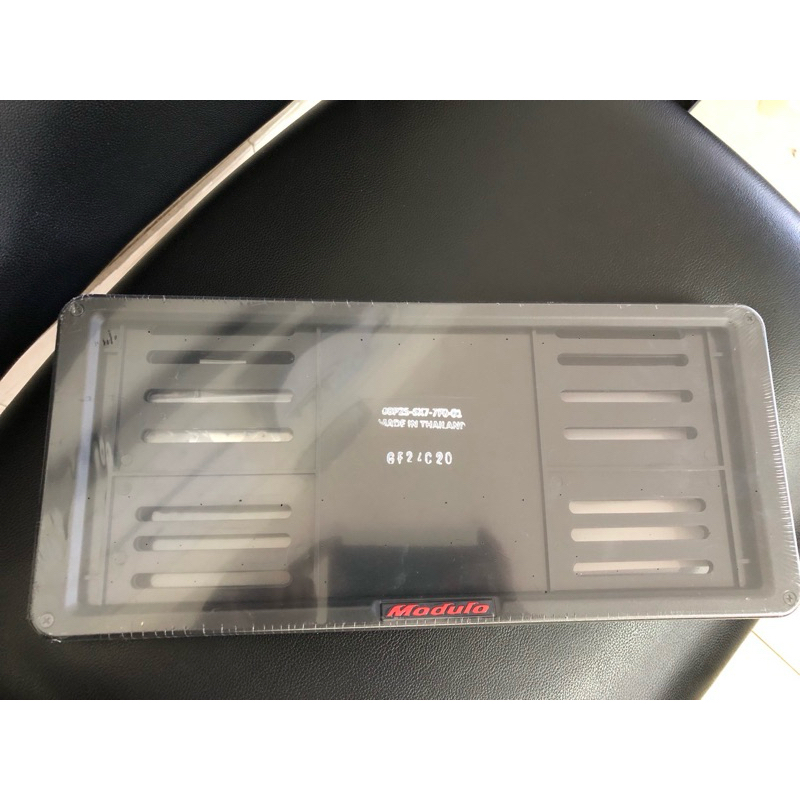 (แท้💯%)กรอบป้ายทะเบียน, Honda ได้(1คู่ ),ป้าย Modulo กรอบป้าย Honda Access, รุ่นใหม่ ของแท้ จะใส่ป้ายไทยได้,แท้ศูนย์