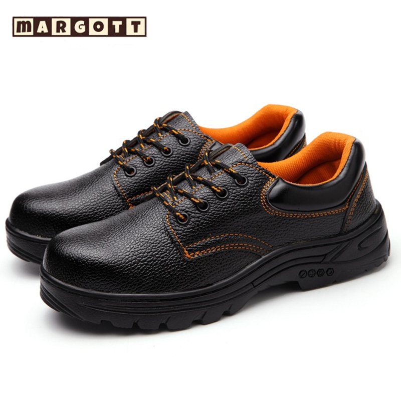 【margott9】พร้อมส่งจากไทยรองเท้าเซฟตี้  รองเท้าเซฟตี้หัวเหล็ก หัวเหล็ก