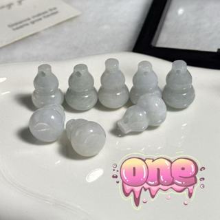 หยกพม่า น้ำเต้าหยกดูดทรัพย์ หยก（Myanmar Jade) สร้อย ห้อยคอ