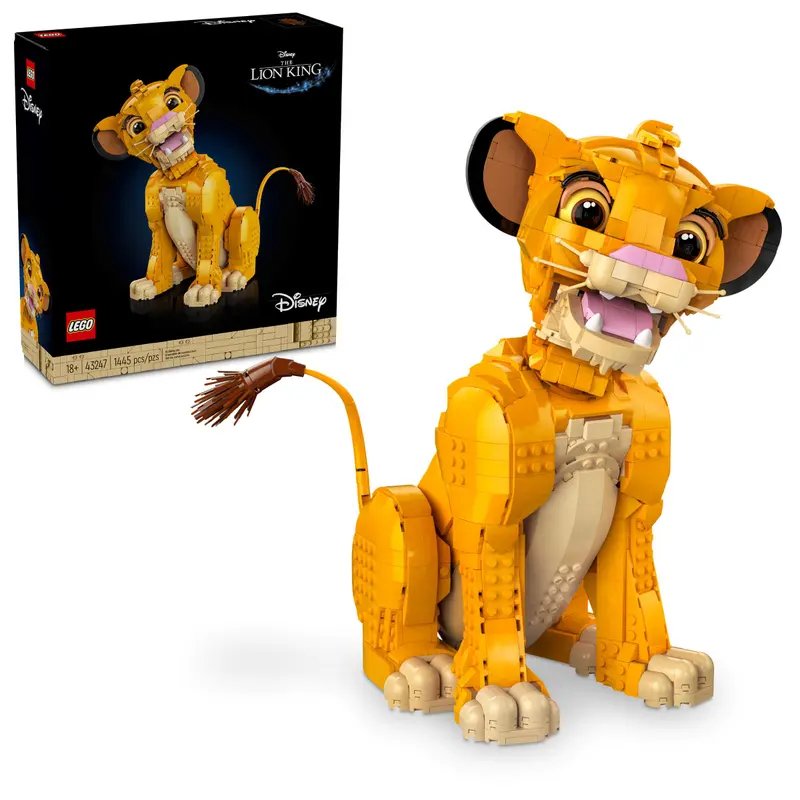 (ของแท้) Lego Disney 43247 Young Simba the Lion King