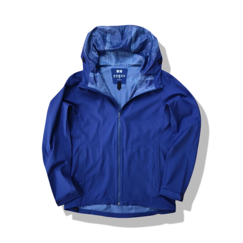 Uniqlo Blues Blocktech 3D Cut Hooded Parka Jacket(M) รอบอก 43”