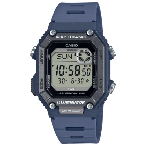 CASIO นาฬิกาข้อมือ สายเรซิ่น รุ่น WS-B1000,WS-B1000-1A,WS-B1000-2A,WS-B1000-8B