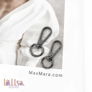 ตะขอกระเป๋า ตะขอสัตว์เลี่ยง ตะขอโลหะ พวกกุญแจตะขอคอหมา alloy dogclips (YZ-076)
