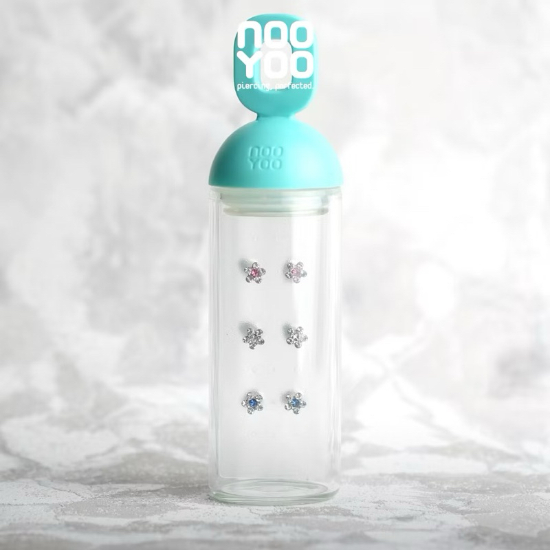 ตุ้มหู Nooyoo daisy set (3คู่) ของใหม่ยังไม่เคยใส่